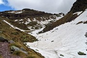 Primavera al Monte Campo con distese di crocus e al Laghetto di Pietra Quadra in progressivo disgelo il 24 maggio 2018 - FOTOGALLERY